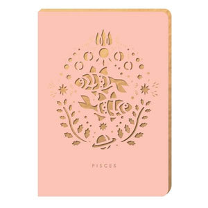 Pisces Star-Sign Notebook - A6 - Notebook