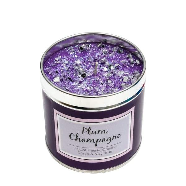 Plum Champagne Seriously Scented Candle by Best Kept Secrets