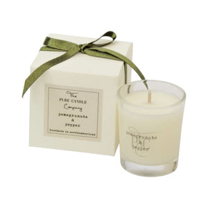 Pomegranate & Pepper Small Candle - Pure Candle Company