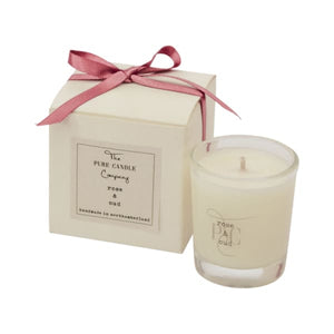 Rose & Oud Small Candle - Pure Candle Company