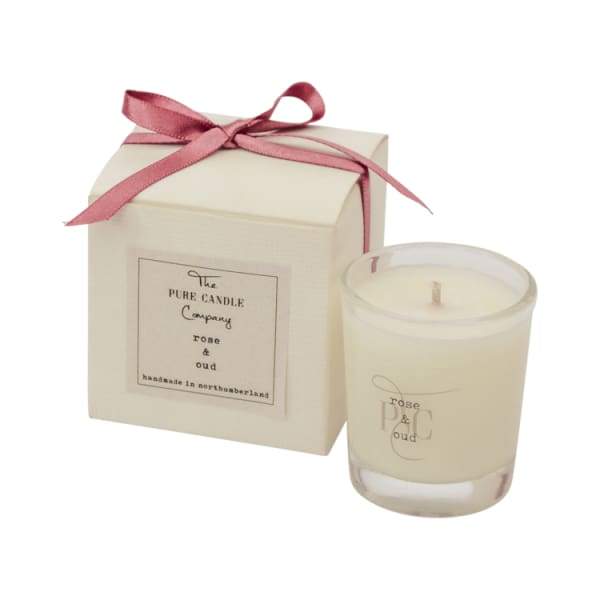 Rose & Oud Candles - Pure Candle Company - Candle 10hr Burn - Candle