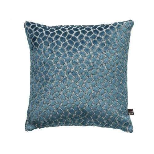 ScatterBox Lapis Velvet Teal Cushion - 43cm x 43cm