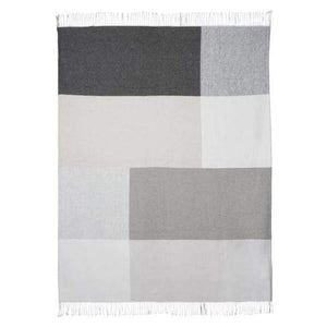 ScatterBox Riley Throw - 127x178cm - Grey - Home - Blanket