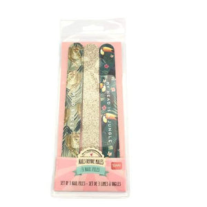 Set of 3 Nail files - Be Wild by Legami