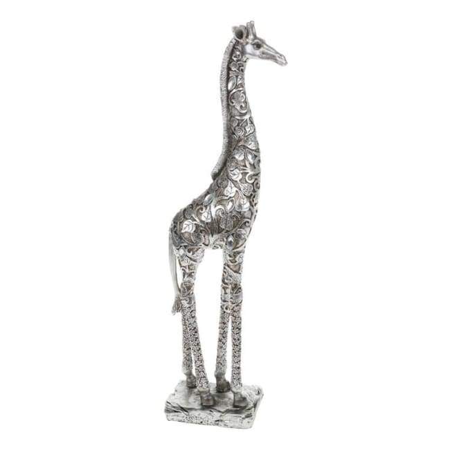 Silver Leaves Giraffe - Large (47cm)