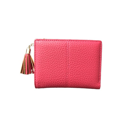 Small Faux Leather Purse in Pink by Peace of Mind