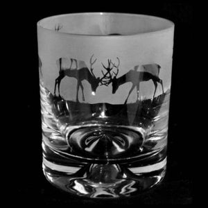 Milford Whisky Tumblers - Stag - Gift - Glass