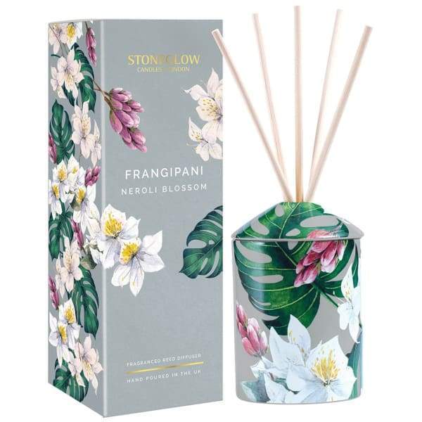 Urban Botanics - Frangipani & Neroli Blossom Ceramic Reed Diffuser - Home - Diffuser