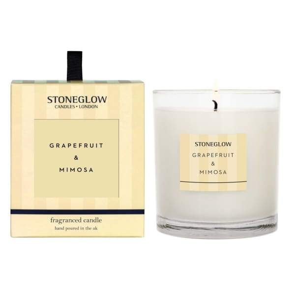 Stoneglow - Grapefruit and Mimosa Scented Candle - Candle