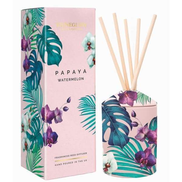 Urban Botanics - Papaya & Watermelon Ceramic Reed Diffuser - Home - Diffuser