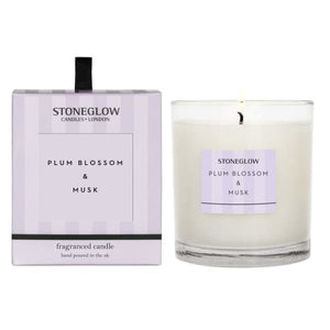 Stoneglow - Plum Blossom and Musk Candle - candle