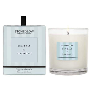 Stoneglow - Sea Salt and Oak Moss Scented Candle - Candle