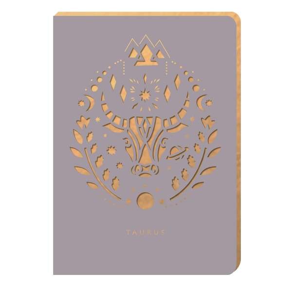 Taurus star-sign notebook - A6 - Notebook