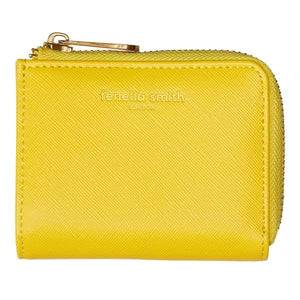 Yellow Small Vegan Leather Purse - Fashion - Purse